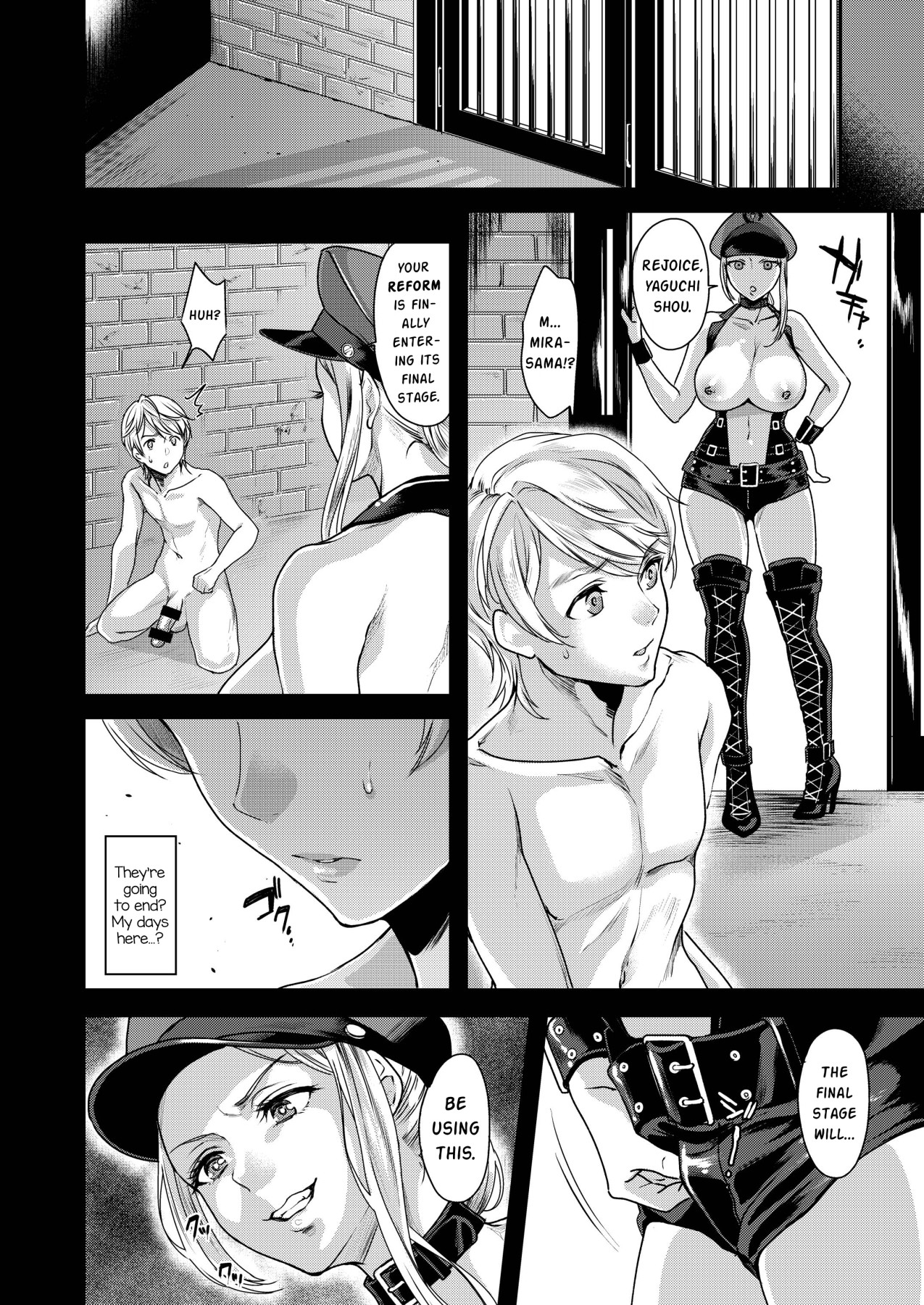 Hentai Manga Comic-Criminal Lust Training Record - A Futanari's Ass Fucking Plot-Read-15